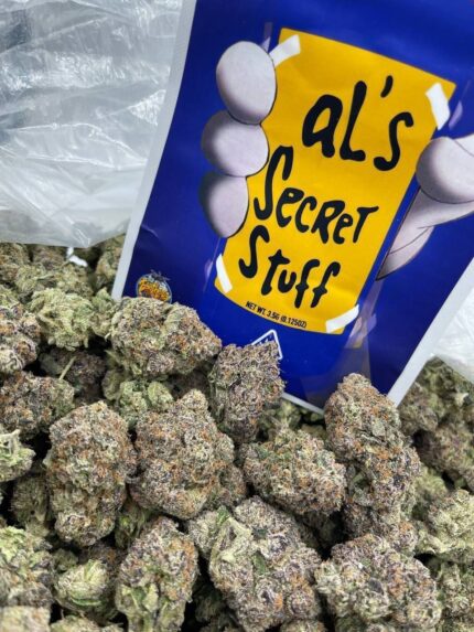 Get high with Secret stuff cannabis flavor